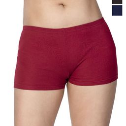 CHIC Women Pack Of 3 Cotton Skinny Fit Sports Shorts-image-19