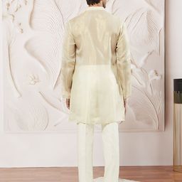 VASTRAMAY Men Regular Kurta with Trousers & With Dupatta image 2
