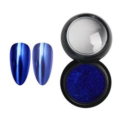 FEELHIGH High Pigmented Nail Chrome Powder - Blue-image-72