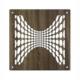 RANDOM Brown Ethnic Motifs Window image 3
