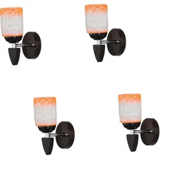 SOMIL Orange Glass Cylinder Wall Lamps-image-52