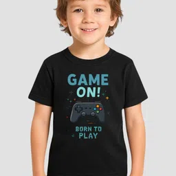 KIDDY STAR Boys Pure Cotton T-shirt-16