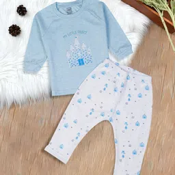 MeeMee Boys Printed T-shirt With Leggings-image-91