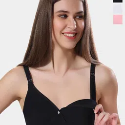 Fabme Full Coverage Seamless Bra pack of 3-20