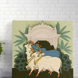 SAF Multicoloured 1 Piece Canvas Wall Paintings-image-83