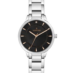 L LOGUES Women Brass Dial & Bracelet Style Straps Analogue Watch L E-714 SM-03-picture-47