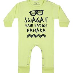 Arvesa Swagat Nahi Karoge Hamara Printed Bodysuit-image-83