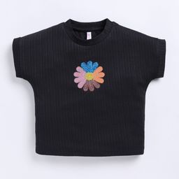 giniekids Print Extended Sleeves Cotton Top-image-57