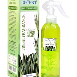 Decent Set Of 2 Fantastic & Lemon Grass Air Freshener Spray - 250 ml Each image 2