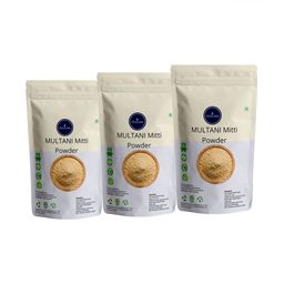 VEDICINE Set Of 3 Multani Mitti Powder Face Pack -100gm Each-27