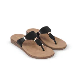 Lazera Women Printed Ethnic Open Toe Flats-image-97