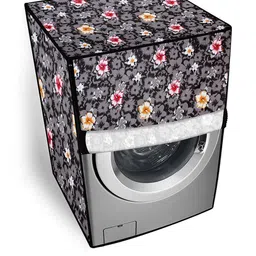 The Furnishing Tree PVC Waterproof Front Load Washing Machine Cover Compatible for Godrej 6 Kg, DxW-image-89