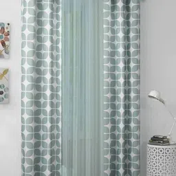 Dekor World Multicoloured Set of 3 Long Door Curtain-picture-52