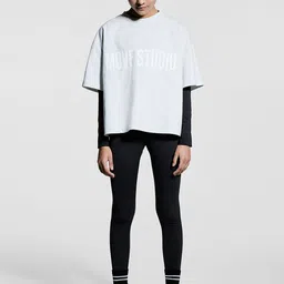 H&M Sports Leggings With Dry Move-image-57