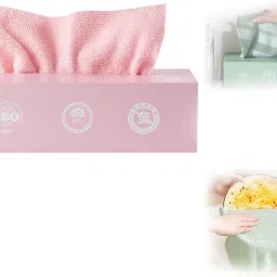 Reusable Microfiber Cleaning and Drying Wipes 180GSM, Pack of 20 (Multi) Wet and Dry Microfiber Cleaning Cloth-picture-15
