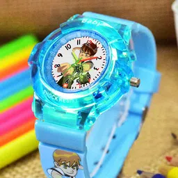 Shocknshop Girls Printed Dial & Straps Analogue Watch 336 Ben10 SkyBlue-41
