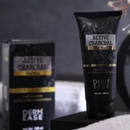 DERMEASE Active Charcoal Face Wash With Vitamin E - 100 ml-66