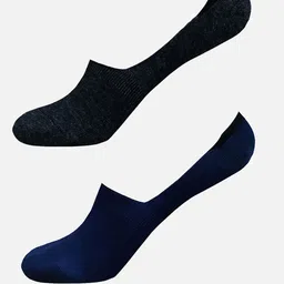 StyFun Men Pack Of 2 Anti-Slip Cotton Shoe Liners Socks-5