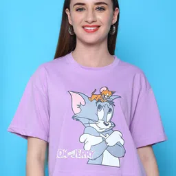 Dreambe Women Typography Printed T-shirt-picture-7