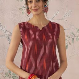 InWeave Print Cotton Top-12