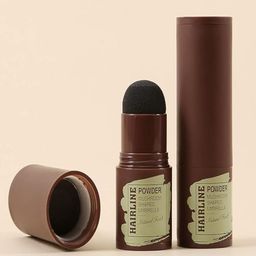 Bairstow Natural Hairline Powder Stick With Eyebrow Stamp - Black-image-85
