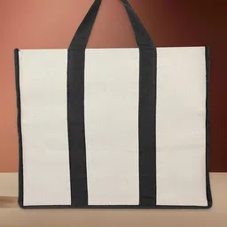 Kuber Industries Structured Tote Bag with Applique-51