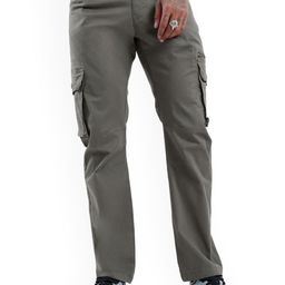 WROGN Men Straight Fit Cargos Trousers-image-13