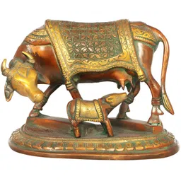 Exotic India Gold-Toned Religious Figurine Showpiece-image-68