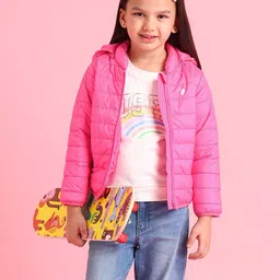 U.S. Polo Assn. Kids Girls Padded Jacket-picture-47