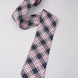 Van Heusen Men Checked Skinny Tie-picture-47