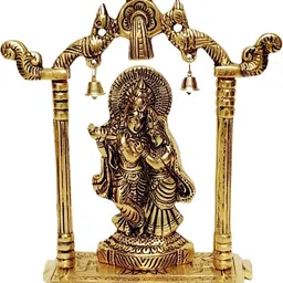 Navyaksh Gold-Toned Religious Figurine Showpiece-picture-13