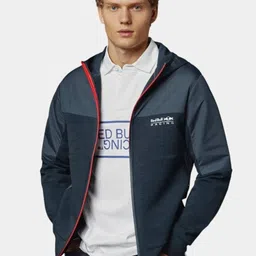Pepe Jeans Men Colourblocked Hooded Neck Full Sleeve Sweatshirt-picture-45