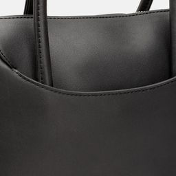 Van Heusen Structured Handheld Bag with Non-Detachable Sling Strap image 2