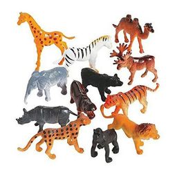 MUREN Non-Allergic Puzzles Plastic Animals Figure Activity Toys and Games-7