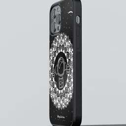 macmerise Geometric Printed iPhone 13 Pro Max Back Case Mobile Accessories-47