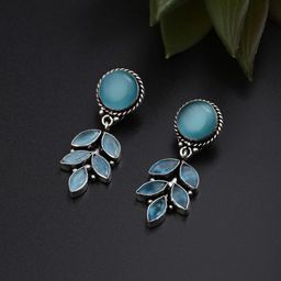 Anvik Women Contemporary Drop Earrings With Artificial Stones-image-26