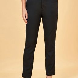 Annabelle by Pantaloons Women Slim Fit Formal Trousers-picture-25