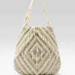 FABBHUE Embroidered Potli Clutch-picture-0