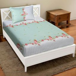 IVAZA Cotton Single Bedsheets-image-42
