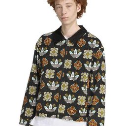 ADIDAS Originals Men Floral Synthetic Longline Bomber Jacket-image-38