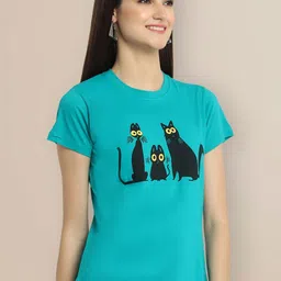Metronaut Women Typography Printed T-shirt-picture-0