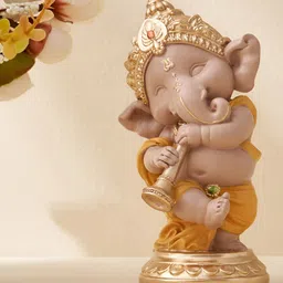 Home Centre Brown Religious Idol Showpiece-image-11