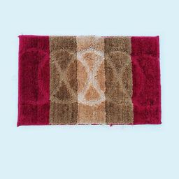 IVAZA Red Microfibre 1400 GSM Bath Rugs-picture-19