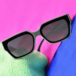DressBerry Unisex Browline Sunglasses With UV Protected Lens DBSG24-LH101-GR-12