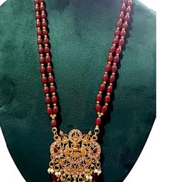 NAMOHH ENTERPRISSES Gold-Plated Alloy Artificial Beads Jewellery Set-image-80