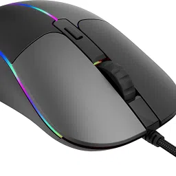 ELECTRO WOLF Customizable 6 RGB Lighting Mode+On/Off, 7 Programmable Buttons, Gaming 6400 DPI Wired Ambidextrous OpticalGaming Mouse-13