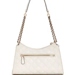 GUESS Textured PU Structured Shoulder Bag with Quilted image 3