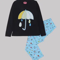 Arshia Fashions Girls Printed Night suit-image-82