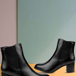 Bxxy PU Party High-Top Block Pumps-16