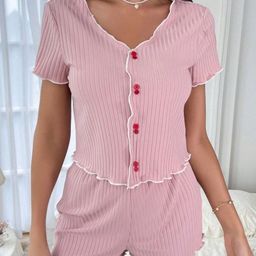 DressBerry Women V-Neck Night suit-image-101